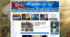 Desktop Screenshot of metafizikmerkez.org