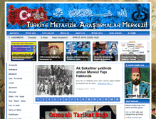 Tablet Screenshot of metafizikmerkez.org